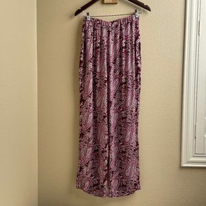 Hype Purple/Violet Pants Elastic Waist Size L